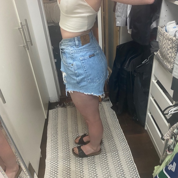 High wasted Jean shorts - Picture 4 of 4